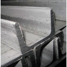 Швеллер нержавеющий г/к с уклоном внутренних граней полок 1.4307 / 304L UPN 20 (UNP) 20х10х3х3,5 мм DIN 1026-1 / EN 10279